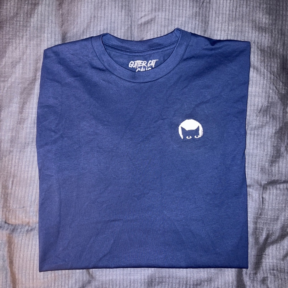 Gutter Cat Gang Royal Blue T-Shirt / Size Medium and Large available